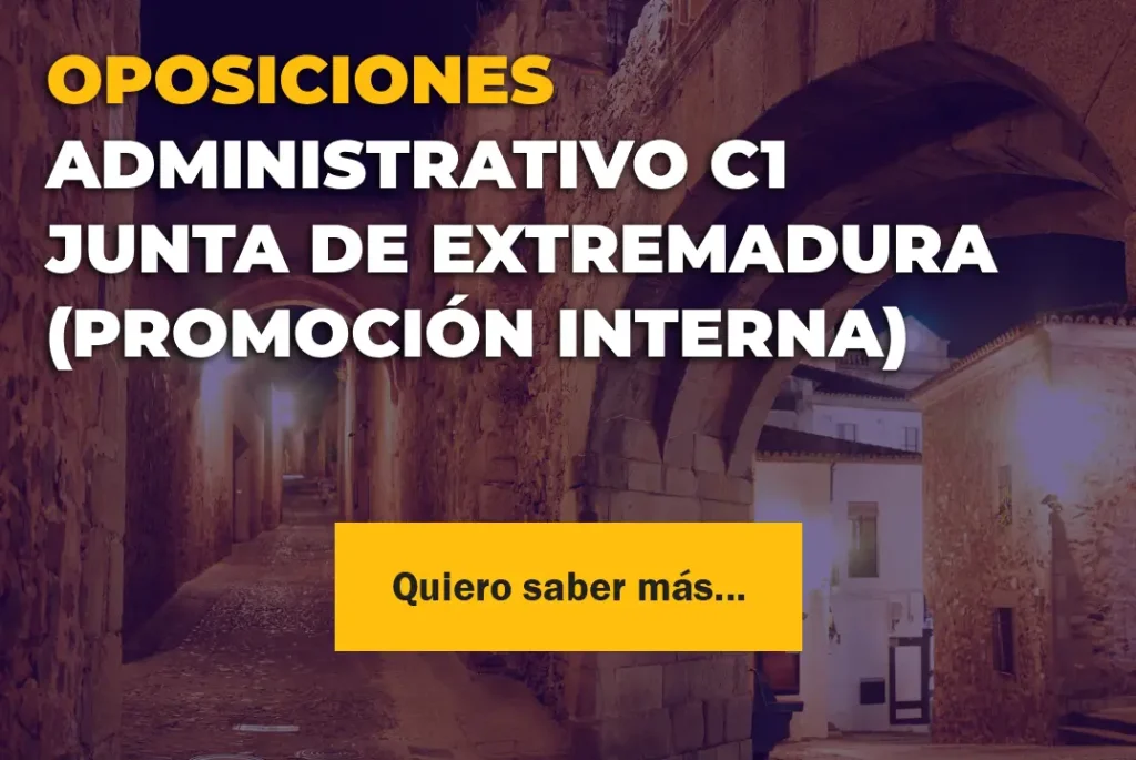 caratulas cursos Administración de la Junta de Extremadura