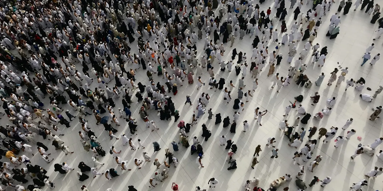 aspirantes presentados administrativo estado Vista aérea de una multitud de personas caminando